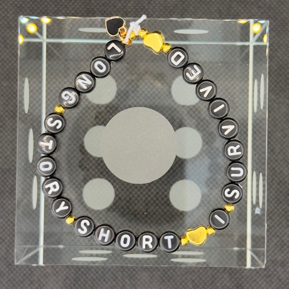 Taylor Swift Eras Tour Evermore Friendship Bracelet - Picture 1 of 4